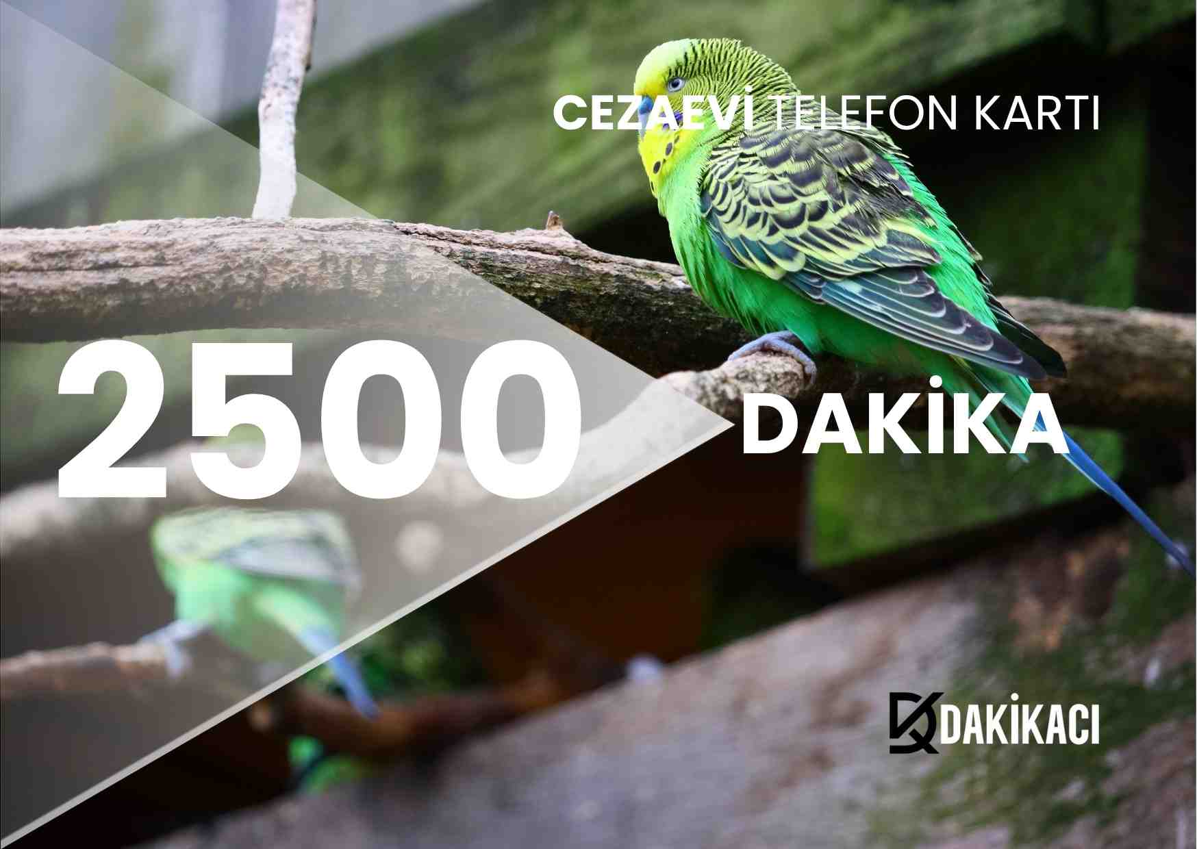 CEZAEVİ 2500 DAKİKA PAKETİ